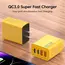 120W Multi Port USB Type C Quick Fast Charger PD QC3.0 Wall Power Adapter EU US UK Plug For iPhone 17 16 15 14 Samsung Xiaomi