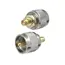 1pcs Adapter Connector SMA to UHF PL259 SO239 / N / BNC / SMA Male Plug & Female Jack RF Coaxial Brass Straight New FJP-830