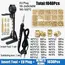 Heat Set Insert Tool M2 M3 M4 M5 M6 M8 Soldering Iron Tip Brass Thread Insert Nut Hot Melt Plastic Nuts Kit Printing 3D Inserts