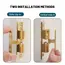 Wholesale Furniture Door Ball Latch Brass Double Roller Spring Ball Catch Latches Cabinet Closet Door Adjustable Tension Latch