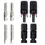 200/100/40/20/10/5 Pcs DC Solar Connector 1000V30A Panel Stecker IP67 waterproof Connectors Kit for PV/MC Cable 2.5/4/6mm2