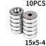 12x3 15x3 15x5 Hole 4mm Small Countersunk Round NdFeB Neodymium Magnet Powerful Rare Earth Permanent Fridge Magnet With M4 Screw
