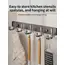 Hooks for Hanging Clothes at the Entrance Door, Hanging Hangers on the Wall, and Strong Hooks for the Wardrobe in Th