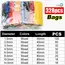 800pcs With Box Heat Shrink Tube Kit Thermoresistant Tubing Electrical Connection Cable Insulation Sleeved Protecter
