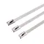 10/20pcs Stainless Steel Metal Cable Ties Tie Zip Wrap Exhaust Heat Straps Induction Pipe 4.6mm Width 100-700mm 304 Material