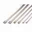 10/20pcs Stainless Steel Metal Cable Ties Tie Zip Wrap Exhaust Heat Straps Induction Pipe 4.6mm Width 100-700mm 304 Material