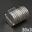 30X3 Neodymium Magnet 30mm X 3mm N35 NdFeB Round Large Super Powerful Strong Permanent Magnetic Imanes Disc 30*3 mm
