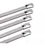 10/20pcs Stainless Steel Metal Cable Ties Tie Zip Wrap Exhaust Heat Straps Induction Pipe 4.6mm Width 100-700mm 304 Material