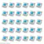 30Pcs Keyboard Switch Keyboard Clicker Key Replacement 2 Metal Pin Tactile Switch for Mechanical Keyboard