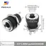 5PCS DC 5.5x2.1mm 3.5x1.3mm 2.1 2.5 Connectors DC Power Plug Male Female Jack Socket Nut Panel Mount DC Power Adapter Connector