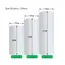 1.5/2M Portable Flexible Conditioner Exhaust Hose Tube/13/15cm Exhaust Pipe Hose Connector Interface for Mobile Air Conditioning
