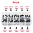 100 PCS 10 Models 6*6 Tact Switch Tactile Push Button Switch Kit Height: 4.1 5~12MM DIP 4P Micro Switch 6x6 Key Switch
