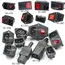2 3 Pin IEC320 C14 Electrical Power Socket LED 250V Rocker Switch Brass 10A C6 Fuse Inlet Plug Connector Computer Mount Outlet