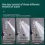 Mineral Balls 3 Modes High Pressure Shower Head with On/Off Switch Filter Water Saving Handheld Showerheads Bathroom Accessories