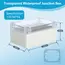 IP67 Plastic Transparent Waterproof Enclosure Box for Outdoor Electronic Projects Electrical Instrument Junction Housing Protect