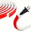 1PC 1/2/3/5meters Flexible floor cable cover cord Self-Adhesive wall cord hider internet Wire Duct Duct Slot Cable Manage﻿