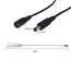 22AWG DC Connector 5.5x2.1mm Male/Female Power Cable Jack 15cm 5-12V Power Adapter Extension Wire For LED Strip Light CCTV