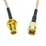 RG316 CABLE SMA Male To SMA Female Bulkhead Crimp connector Coax RF Extension Cable Coaxial  Jumper Pigtail Wire