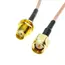 RG316 CABLE SMA Male To SMA Female Bulkhead Crimp connector Coax RF Extension Cable Coaxial  Jumper Pigtail Wire