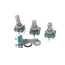 5PCS/LOT 20 Position 360 Degree Rotary Encoder EC11 w Push Button 5Pin Handle Long 15/20MM With A Built In Push Button Switch
