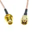 RG316 CABLE SMA Male To SMA Female Bulkhead Crimp connector Coax RF Extension Cable Coaxial  Jumper Pigtail Wire