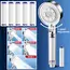 High Pressure Shower Head Set 5 Jet Modes Adjustable Shower Head with Filter Large Water Flow Spray Bathroom Accessories