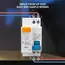 230V 1P+N Residual Circuit Breaker with over and Short Current Leakage Protection RCBO MCB