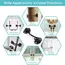 Stainless Steel Heavy Duty Privacy Hook and Eye Latch Lock with Screws Black Silver Barn Door Easy Locks Gate Latch Window Wind