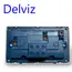 Delviz USB Charging Socket, 2.1A Dual USB Port, AC 110-250V, 13A Wall-mounted Multi-functional USB Power Universal 5 Hole Outlet