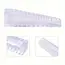 2pcs Transparent Rubber Door Suction Non-Slip Wedge-Shaped Hardware Anti-Collision Door Stopper/Door Top