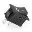 5/20/100Pcs 2Pins KCD1 Electrical Power Boat Shape SPST ON-OFF KCD11 Rocker Switch Toggle Switch