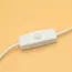 1/5/10PCS 5V Switch Power Supply Wire USB Male to 2 Core Connection Cable 501 Button ON OFF For LED Strip Lamp Bulb Light DIY