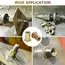 102Pcs Rivet Nuts Kit M3 M4 M5 M6 M8 Zinc Plated Carbon Steel Blind Rivet Nut Assortment for Sheet Metal Automotive Repair