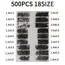 500pcs Mini Screw Nuts Micro Laptop Computer Assemble Repair Screws Fastener Set For Repairing Sunglasses Phone
