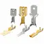 120pcs Box-Packed,Gold/Silver Crimp Terminal,Female 2.8/4.8/6.3mm No Male,Wire Connector,Electrical Terminals