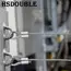 1-100Pcs Double Hole Cable Crimp Sleeve M1 to M12 Wire Ferrules 8-Shape Aluminum Cable Stopper Crimp Rope Hardware Accessories