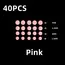 New 40PCS Esports Tiger ICE V2 Mouse Accessory Foot Stickers DIY Small Dots Foot Pad Arc Edge Esports 5.5MM 6MM 6.5MM 7MM 8MM