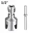 1/3PCS Internal and External Pipe Threading Tool Set, 1/2inch, 3/4inch, 1inch PVC Pipe Threading Kit