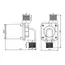 12V 24V DC Multifunctional Brushless Water Pump DC Pump Booster Pump Warm Air Water Cooled Circulation Pump 1/2" DN15
