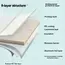 3D Imitation Linen Wallpaper Self-adhesive Thickened Background Wallpaper Bedroom Renovation Home Decor PVC Foam Wall Sticker