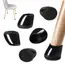 Chair Leg Protectors Foot Cover 15-25° Diagonal Thick Wrap Felt Pads Silicone Furniture Table Feet Protect Hardwood Floors Table