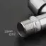 Stainless Steel Faucet Double Outlet Dual Control Water Tap One in Two Out Faucet 1/2" Bidet Faucets Bathroom Accessories