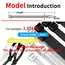 100pcs Self-locking Plastic Nylon Tie Black Fastening Strap Cable-Tie-Set Cable Zip Tie Fastening Ring Zip Wraps Strap Tie Wandu
