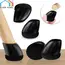 Chair Leg Protectors Foot Cover 15-25° Diagonal Thick Wrap Felt Pads Silicone Furniture Table Feet Protect Hardwood Floors Table