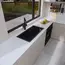 Glossy White Self-Adhesive Wallpaper Waterproof Oil-Proof PVC Cabinet Sticker Furniture Renovation Film for Kitchen