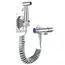 Handheld Bidet Sprayer Set Stainless Steel Spray Gun Shower Handheld Toilet Bidet Faucet Sprayer Shower Nozzle Self Cleaning