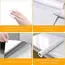 Glossy White Self-Adhesive Wallpaper Waterproof Oil-Proof PVC Cabinet Sticker Furniture Renovation Film for Kitchen