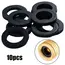 10Pcs Rubber Ring Flat Gasket Sealing Ring Flexible Pipe Bath Bathroom Shower Hose Washers Rubber Seals For Shower Head Hose