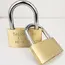 Copper Padlock  Small Locks for Luggage Case Locker Home Improvement Hardware 20mm 25mm 30mm 40mm 50mm Include 3Keys