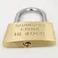 Copper Padlock  Small Locks for Luggage Case Locker Home Improvement Hardware 20mm 25mm 30mm 40mm 50mm Include 3Keys